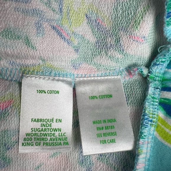 Lilly Pulitzer Jansen Long Sleeved Sweatshirt Size L/ NWT - Picture 7 of 10